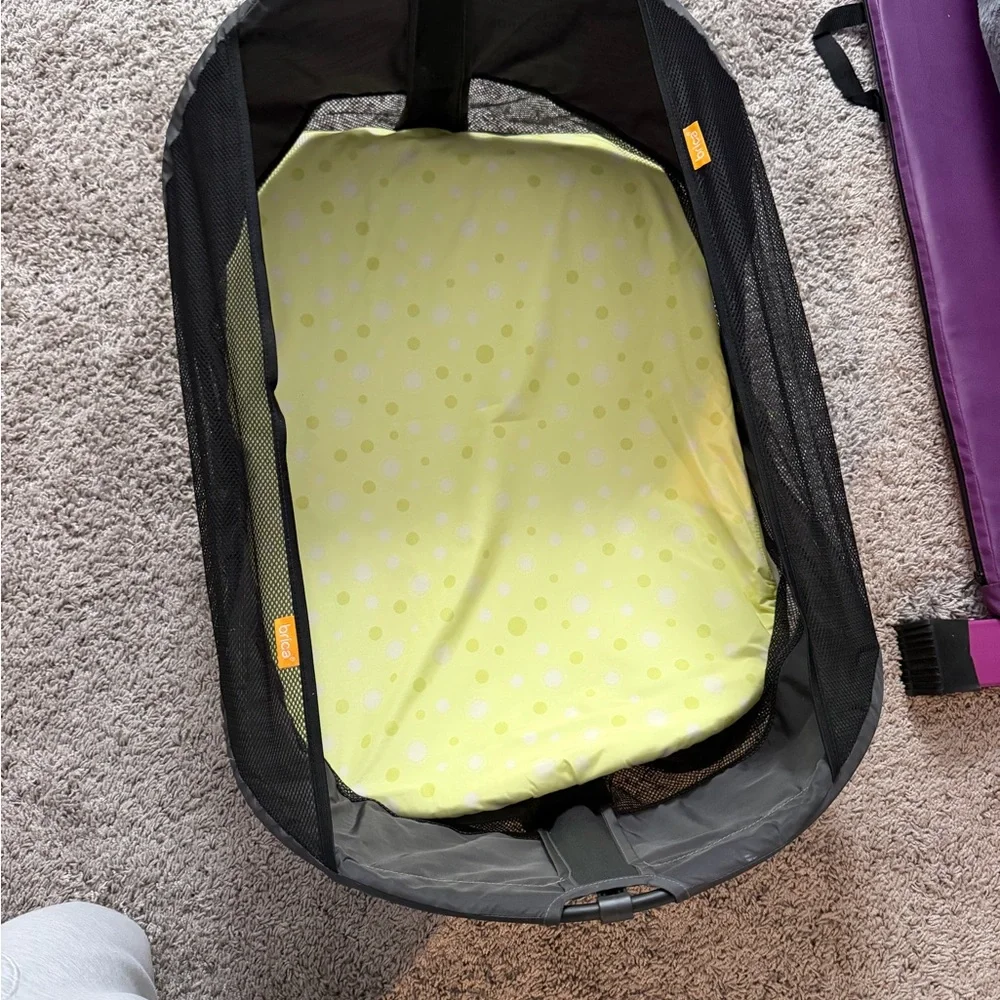 Brica Gray Diaper Cover